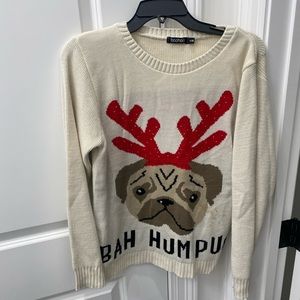 Boohoo Christmas Sweater “BA HUMPUG”